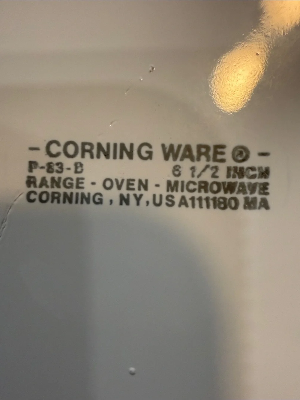 Corningware Wildflower P-83-B